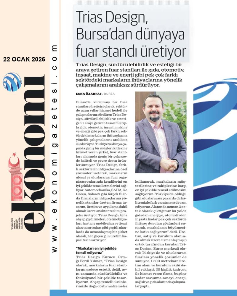 Trias Design: Bir Fuar Standından Daha Fazlası, Bir Marka Hikayesi